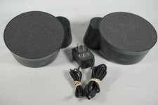 Logitech MX Sound Premium Bluetooth Desktop Speakers Tested Working 2.0 Pair picture