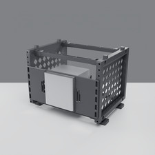 10 Inch Rack Mount 2.5U for Beelink ME Mini PC 6 Bay NVMe NAS Homelab Server picture