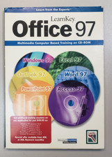 Collectable Item: Learn Key Microsoft Office 97 Training Software 6 CD Set picture