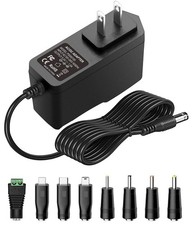 5V 1A Power Supply Adapter 5W AC/DC Charger AC 100V-240V to DC 5 Volt black  picture