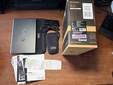 Sony VAIO VGN-Z520N/B 13.1in Core 2 Duo P8400 6GB 120GB SSD Win10 picture