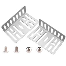 Universal Double DIN Installation Kit, Metal Car Stereo Mounting Bracket, 3.15 X picture