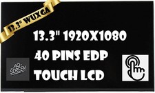 NV133WUM-T00 laptop LED Lcd Touch Screen 13.3