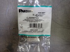 NEW Panduit CJS688TGY Cat6 Shielded Mini-Com TX6 Plus Shielded Module picture