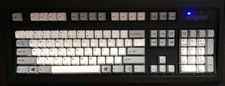 UNICOMP Keycaps White Gray for IBM Model M Buckling Spring Keyboard Replacement picture