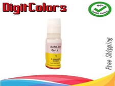 DC GI-11 Yellow Ink Refill Bottle for Canon Fit PIXMA MegaTank G2160 G3160 picture