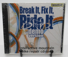 BREAK IT, FIX IT, RIDE IT - INTERACTIVE MOUNTAIN BIKE REPAIR PC CD-ROM, DEMO VER picture