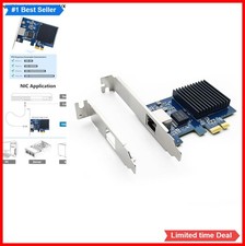 10Gb PCIe Network Card PCIe Gen4 x1 RJ45 10G Ethernet Adapter Windows Linux picture