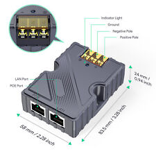 1x 150W GigE PoE Injector with Surge Protection Connect For StarLink Gen2 Gen3 picture