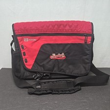 OGIO Technologio RS.655 Computer Laptop Messenger Leinenkugel Red Black Bag picture