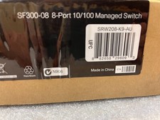 SRW208-K9 SF300-08 Cisco Systems  8-Port 10/100 Managed Switch SRW208-K9-AU NEW picture