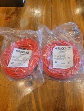 Blackbox Patch Cord Cat5e  Connect Cable 20ft/6.1m CAT5EPC-B-020-RD 4pk picture