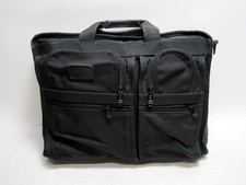 Vintage Tumi Black Nylon Alpha Briefcase WW80003 Expandable Organizer No Strap picture