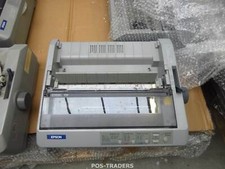 EPSON FX-890 USB Dot Matrix Printer 9-Pin Impact Printer - MISSING REAR COVER  picture