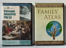 Personal Ancestral File 5.0, CD-ROM Family Search, Family Atlas picture