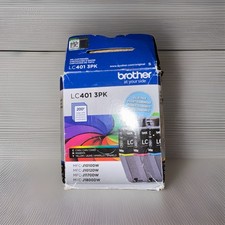 May 2026 Brother Genuine LC401 3PK Standard Yield 3-Pack Ink picture