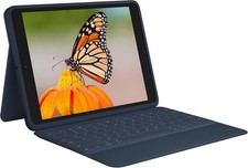 Logitech - Rugged Combo 3 Keyboard Case iPad 7th 8th 9th Gen Blue 920-010341 picture