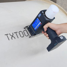 60mm Dot Matrix Handheld Inkjet Printer Large Character Date QR Barcode picture