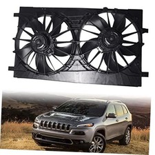 Engine Radiator Cooling Fan Assembly Replacement for Compass 2013-2017 picture