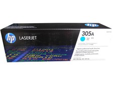 HP CE411A 305A Cyan Toner Cartridge Genuine OEM Original picture