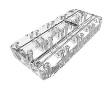 Bykski Quad GPU 40mm SLI/CF Connection Bridge Block for TC Blocks - (B-L4-4WA... picture