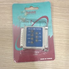 Datatek RS-232 Mini Tester Computer Cable Tester RS232 Connectivity picture