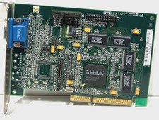 MATROX MGA G100A-D2  - 4MB 1998 Vintage Rev. A - AGP Video Card picture