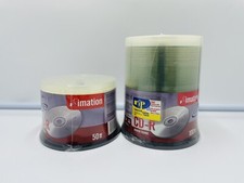 Imation 150 Pack. Data 1x-52x. 700mb.  CD-R New Sealed E-3 picture