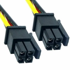 ATX Molex Micro Fit Connector 4Pin Male to Male Power extension Cable Micro-Fit picture