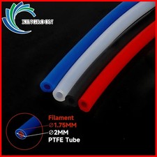 2x4mm PTFE Tube Pipe For 3D Printer Bowden Extruder J-head 1.75mm Filament picture