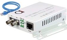Multimode ST Gigabit Fiber Media Converter - Built-in ST Fiber Module 550 m (... picture