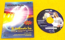 ⭐️⭐️⭐️⭐️⭐️ PC Software CD Disc Asus InterVideo WinDVD Suite w Booklet picture