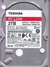 Toshiba HDWL120 HDWL120UZSVA rev: ARA AA34/JT000A HDKGB84ZKA31 T 2TB SATA 5701 picture