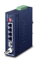 Planet IP30 Industrial BNC/RJ11 to Extender Network Switch 1Gbps IVC-234GT picture