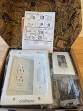 Echogear EGAV-CMIWP2U Pow-Pow Power Box In-Wall TV 2-Outlet Hide Cables OPEN BOX picture