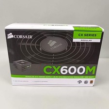 CORSAIR CX600M 600W Modular Power Supply Unit PSU Black picture
