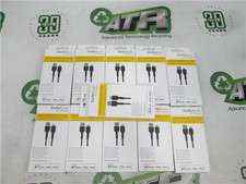 StarTech Rugged USB A to Lightning Cable 1ft Black Aramid Fiber NEW Lot of 11 picture