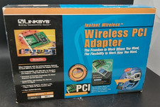 Linksys Instant Wireless PCI Adapter WDT11 for Network PC Card ~ New picture