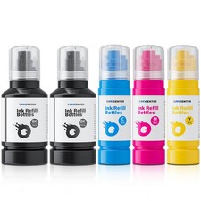 5 PCS Ink Refill Bottles 2BK CMY for ET2760 ET4760 ET2750 ET3760 Print picture