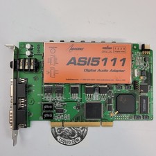 AudioScience ASI5111 Digital Audio Adapter PCI Sound Card Broadcast Studio Rev C picture