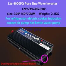 DC12V 24V 48V 60V To AC 220V Brand New LW-4000PQ Pure Sine Wave Inverter 4000W picture