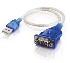 USB-A to DB9 Male Serial Adapter [ NEW ] Model 26886, 1.5 Ft picture