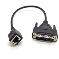 DB ILDA cable computer connection for laser lights RJ45 to DB25 network cable picture