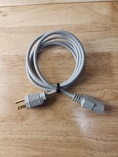 Vintage Apple Macintosh Computer 5.8’ Power Cord Bullseye Plug picture