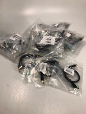 Lot 56-Monoprice 1.5ft RG6 (18AWG) 75Ohm, Quad Shield, CL2 Coaxial Cable - Black picture