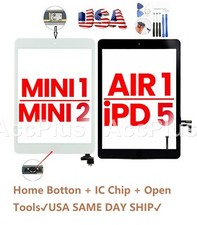 OEM SPEC Digitizer Glass Touch Screen Replacement For iPad 2 3 4 Air 1 Mini 1 2 picture