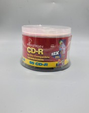 Imation CD-R Spindle 50 Pack Blank Media 1X - 16X Compatible 700MB/80Min NEW picture