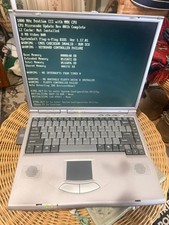 Sager 2200C Vintage Laptop Pentium III 1GHz 512MB RAM AC Adapter Linksys WPC11 picture