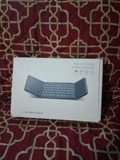 Samsers Foldable Bluetooth Keyboard with Touchpad, Full-Size Wireless Folding picture