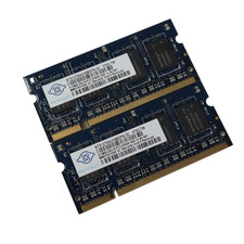 NANYA 1GB 2X512MB LAPTOP MEMORY RAM PC2-5300 NT512T64UH8B0FN-3C DDR2 SDRAM picture